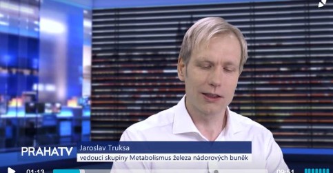 PRAHA TV - Guest of the day: Jaroslav Truksa, Iron metabolism of tumor cells